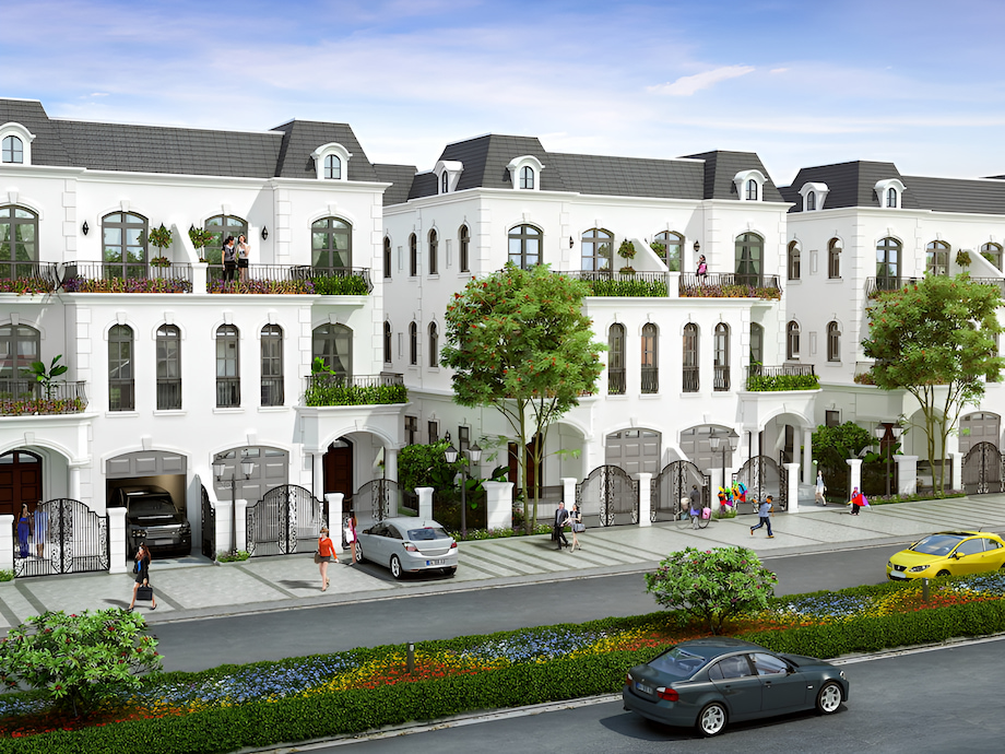 biệt thự song lập vinhomes green city