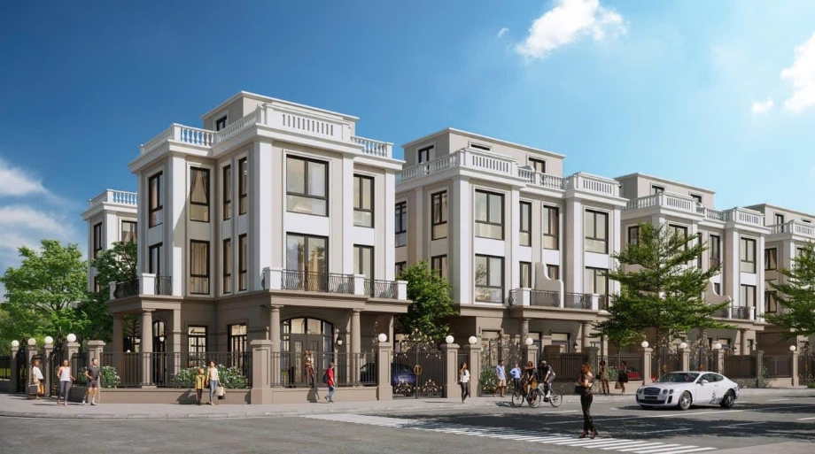 nhà phố vinhomes green city