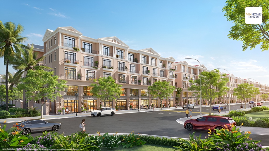 nhà phố vinhomes green city