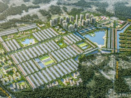 nhà phố vinhomes green city